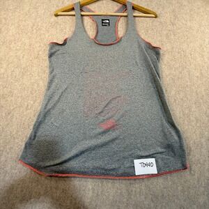 The North Face Womens Gray Cant Stop Wont Stop Racerback Tank Top Small S/P